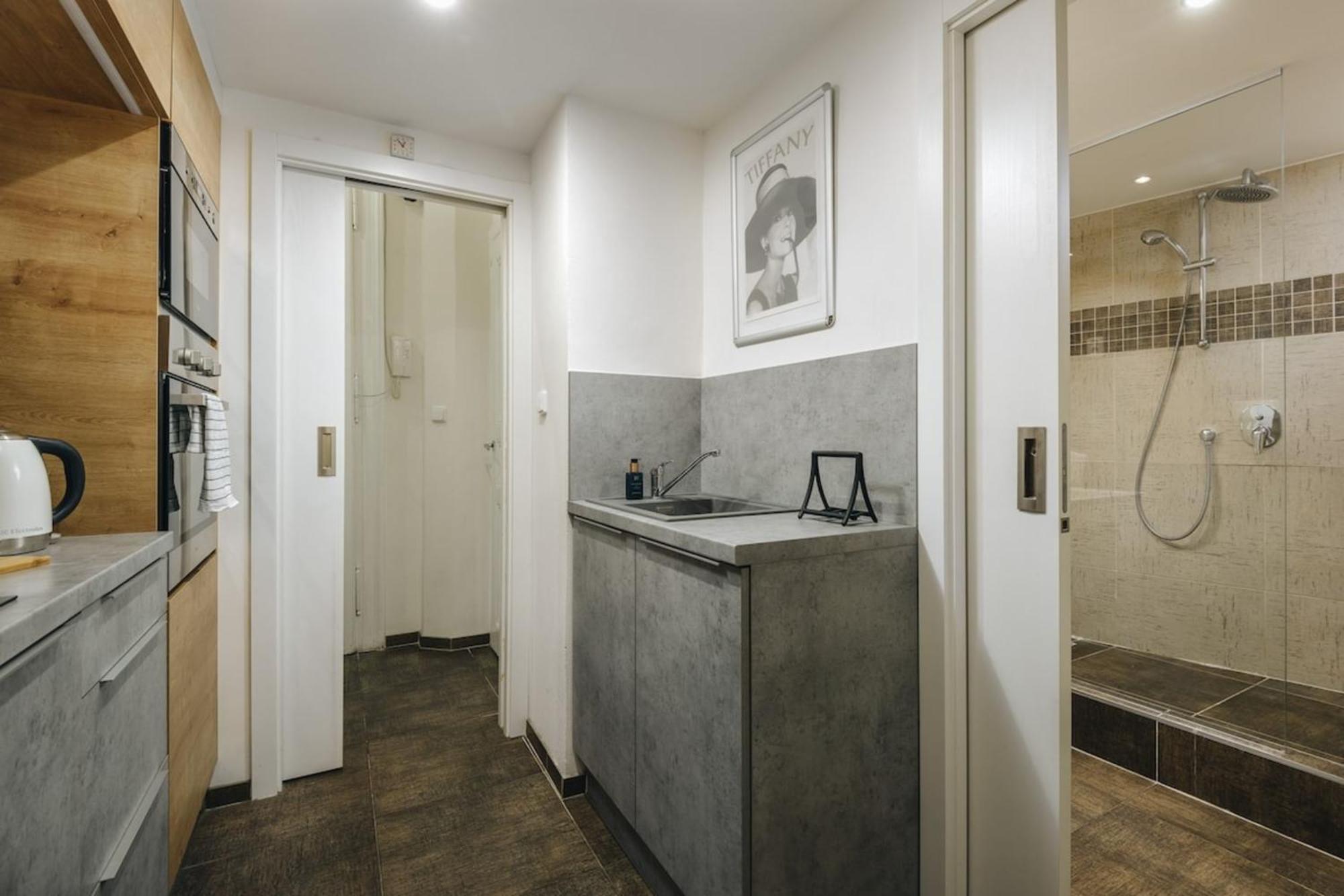 פראג Cozy & Comfortable Apt Walking Anywhere You Want Sen מראה חיצוני תמונה