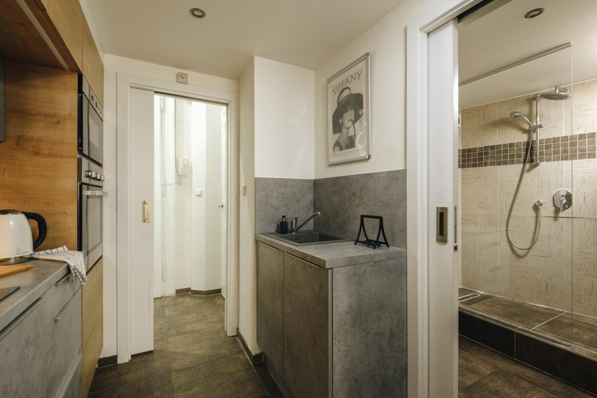 פראג Cozy & Comfortable Apt Walking Anywhere You Want Sen מראה חיצוני תמונה